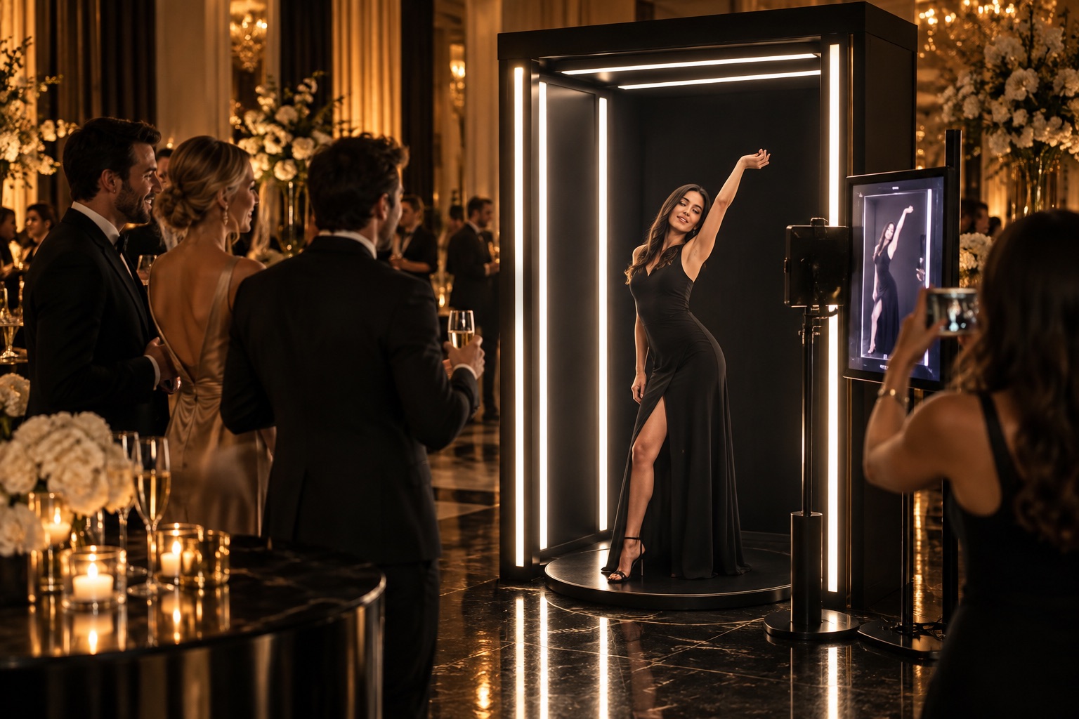 Visuel d’illustration : Location de photobooth LED