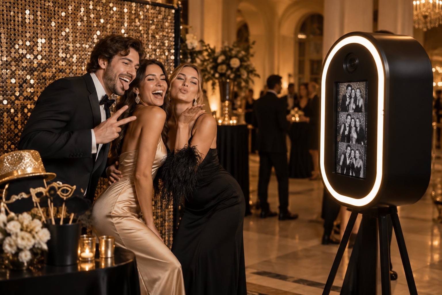 Visuel d’illustration : Location de photobooth GIF