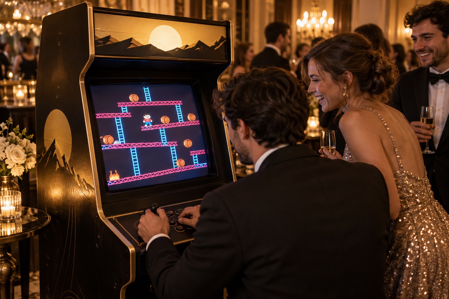 Visuel d’illustration : Location de borne arcade rétro Donkey Kong