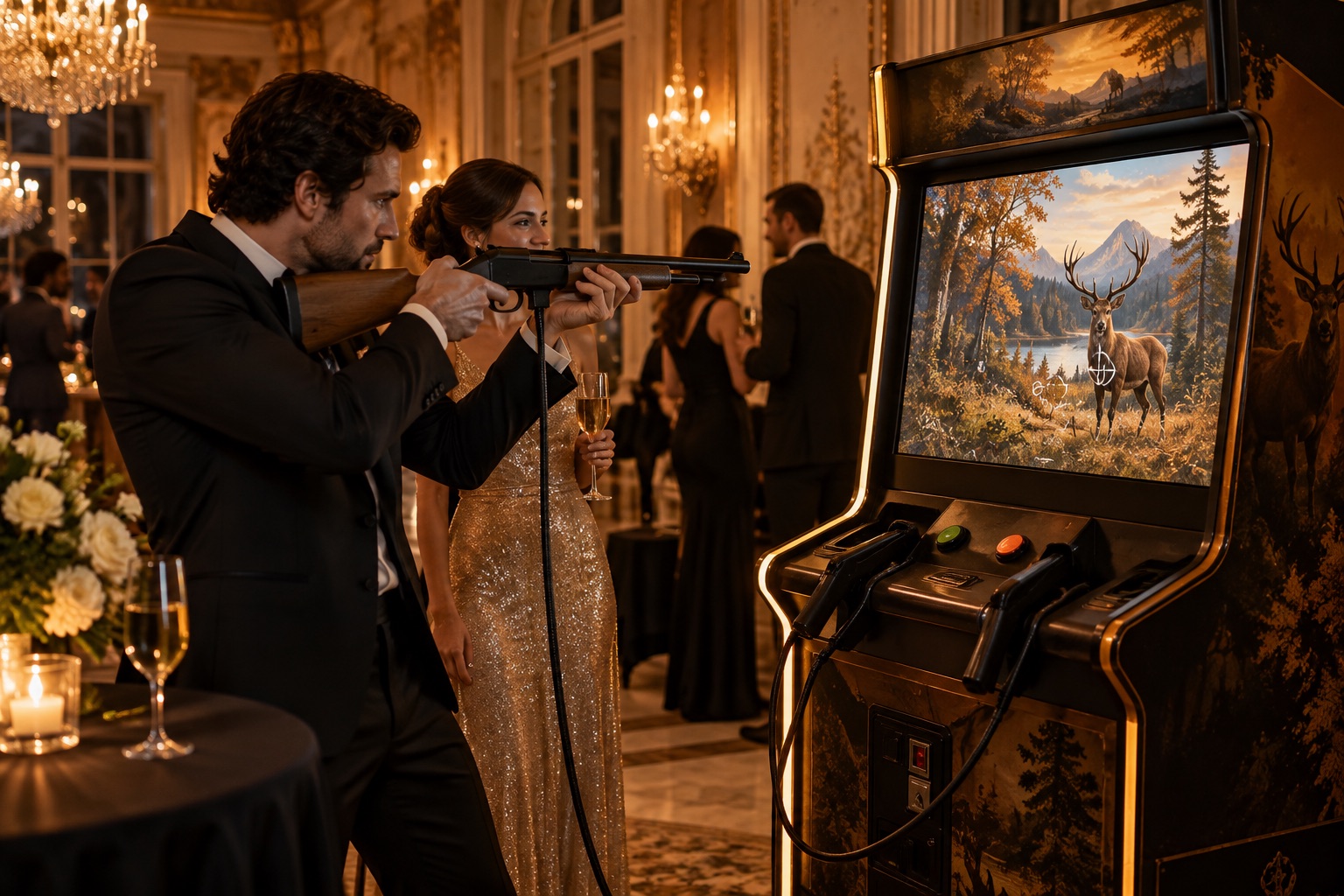 Visuel d’illustration : Location de borne de tir arcade