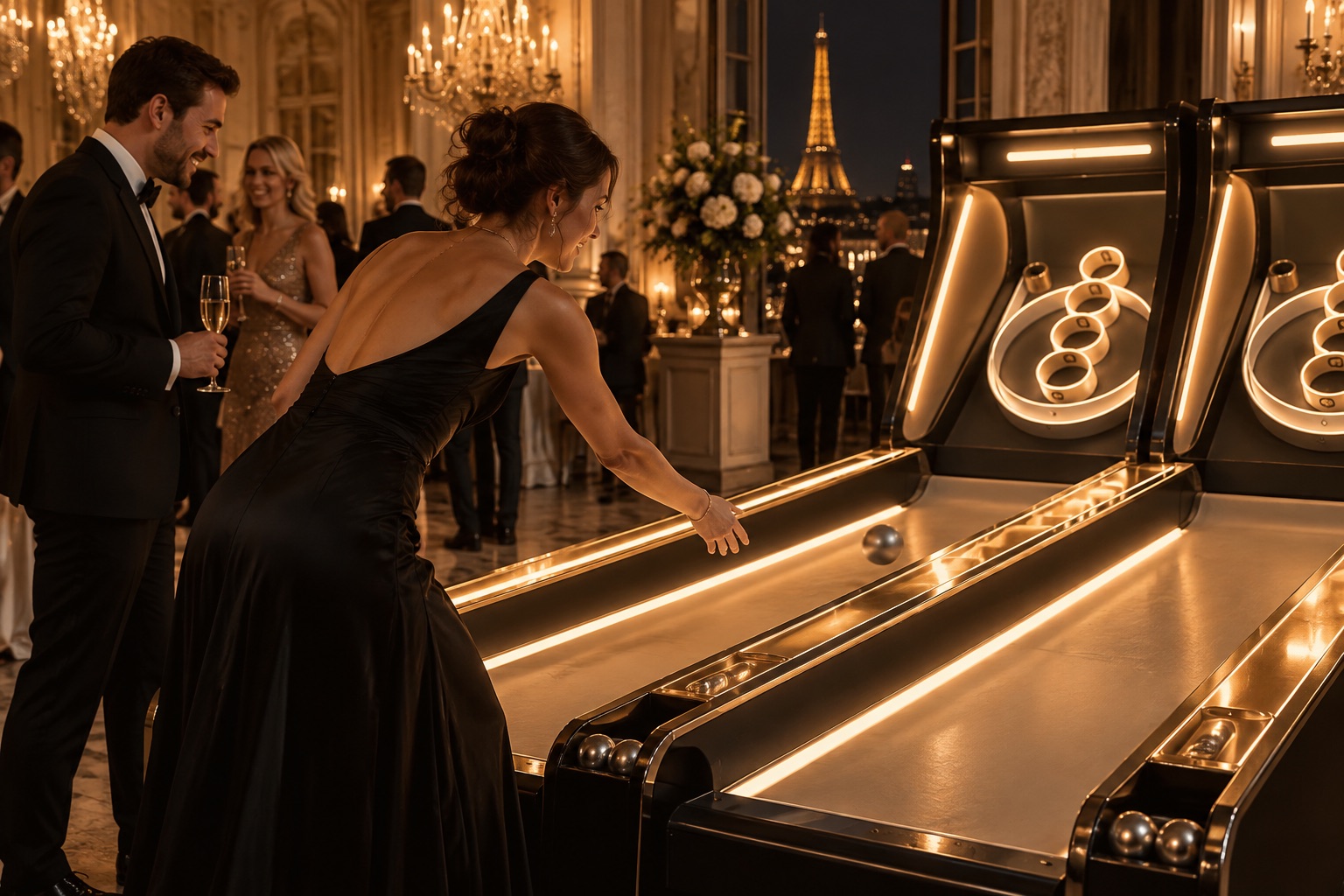 Visuel d’illustration : Location de jeu d'adresse arcade Skee-Ball