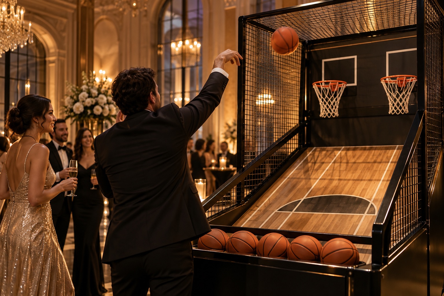 Visuel d’illustration : Location de borne de basket style rue
