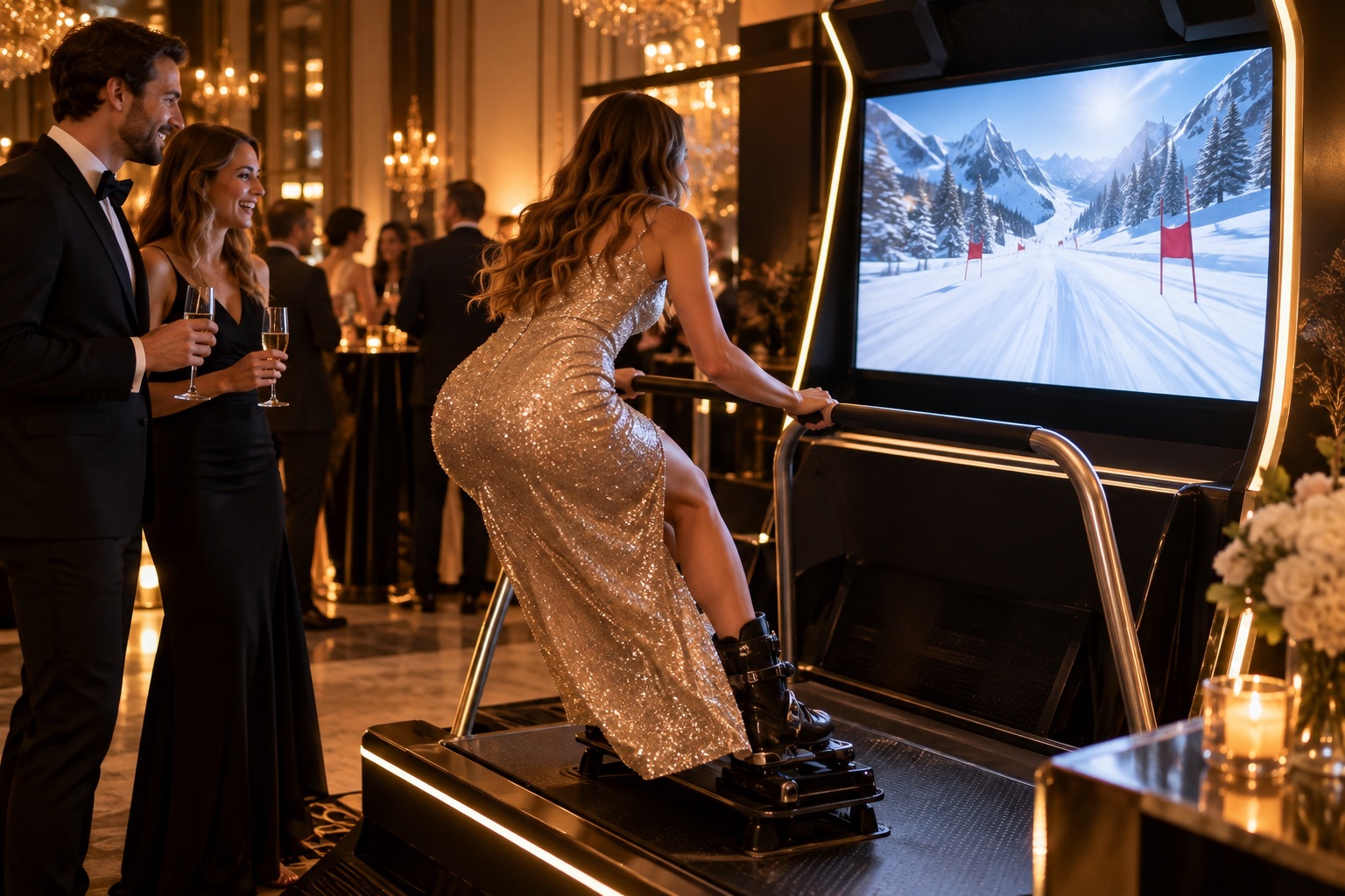 Visuel d’illustration : Location de simulateur ski