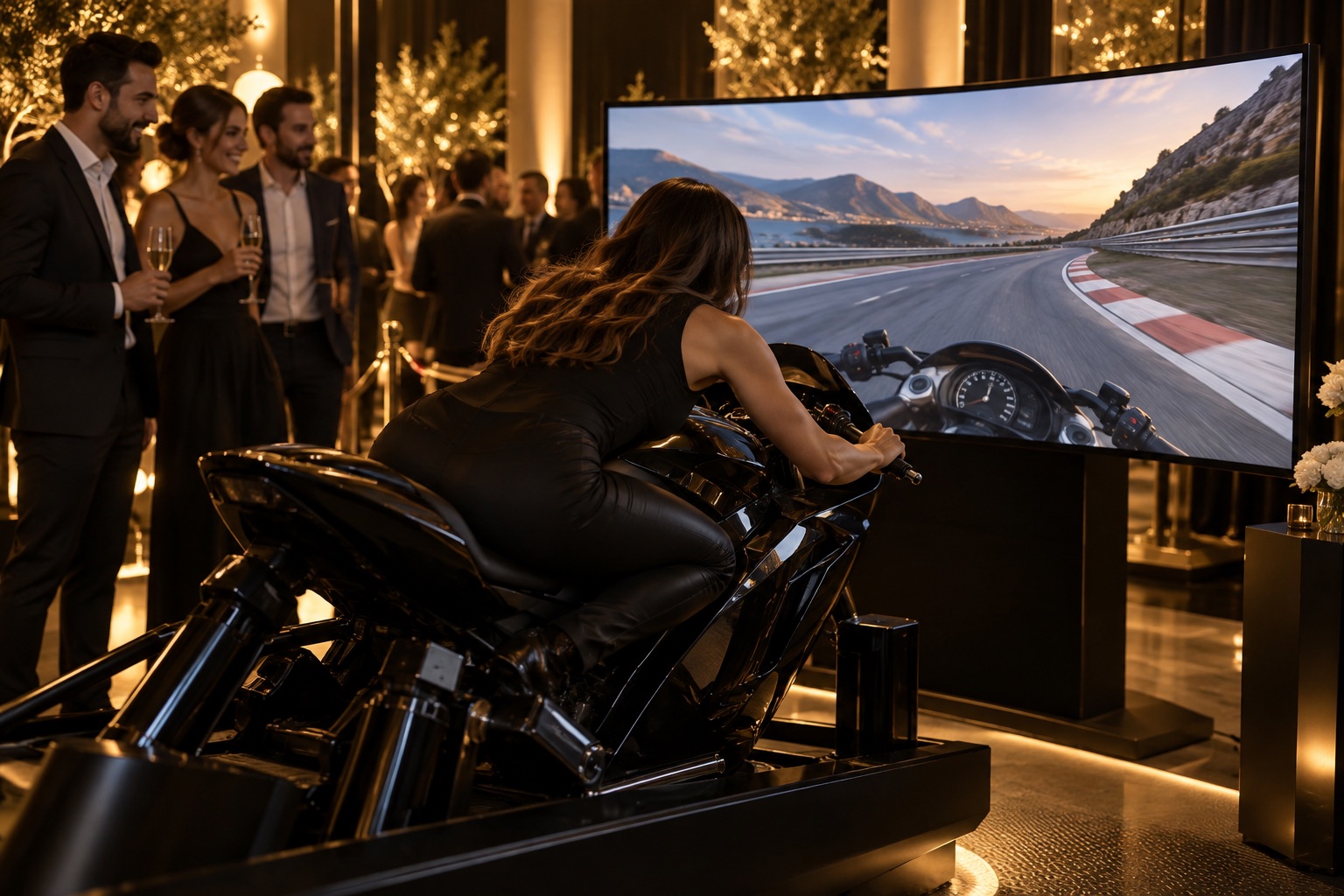 Visuel d’illustration : Location de simulateur moto