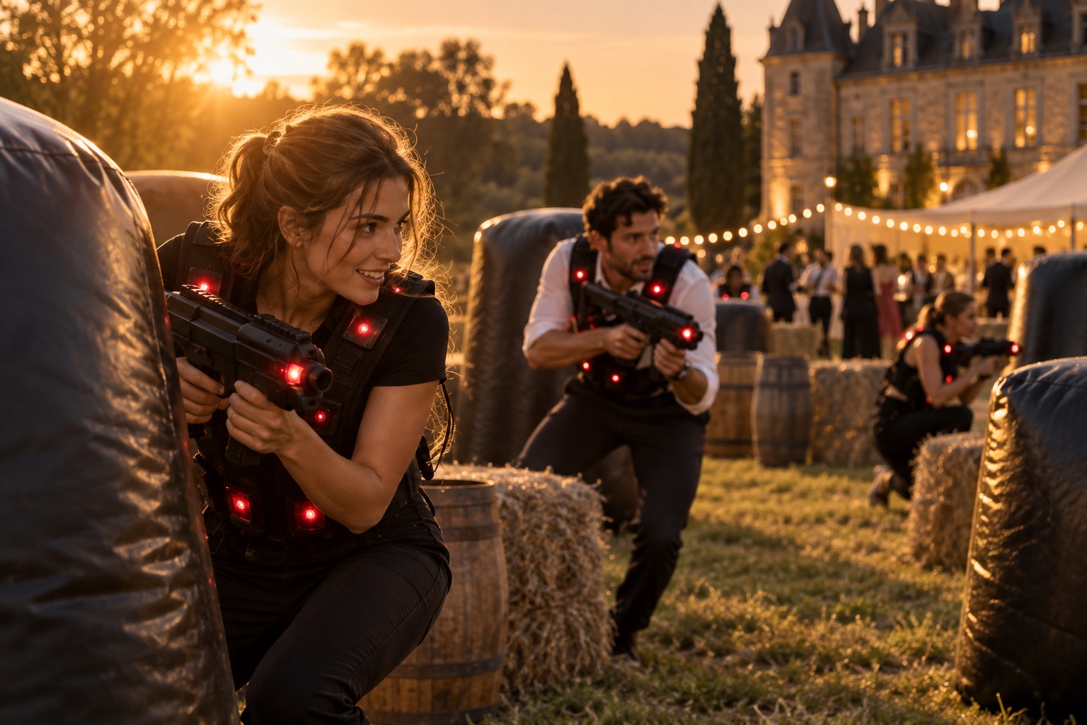 Visuel d’illustration : Location de laser game extérieur