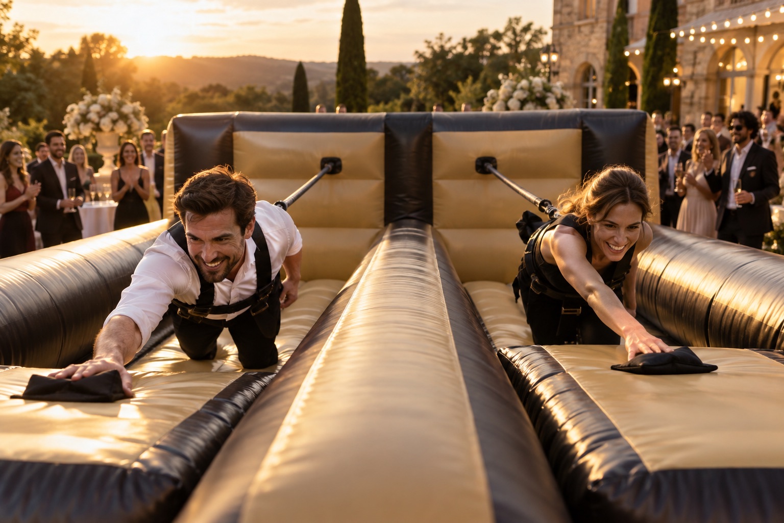 Visuel d’illustration : Location de bungee run gonflable
