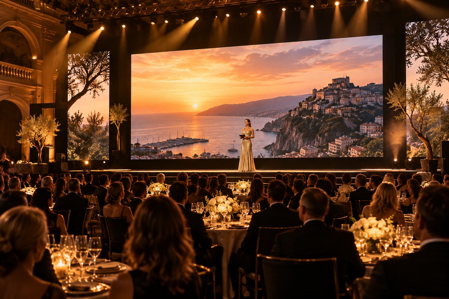 Visuel d’illustration : Location de mur LED
