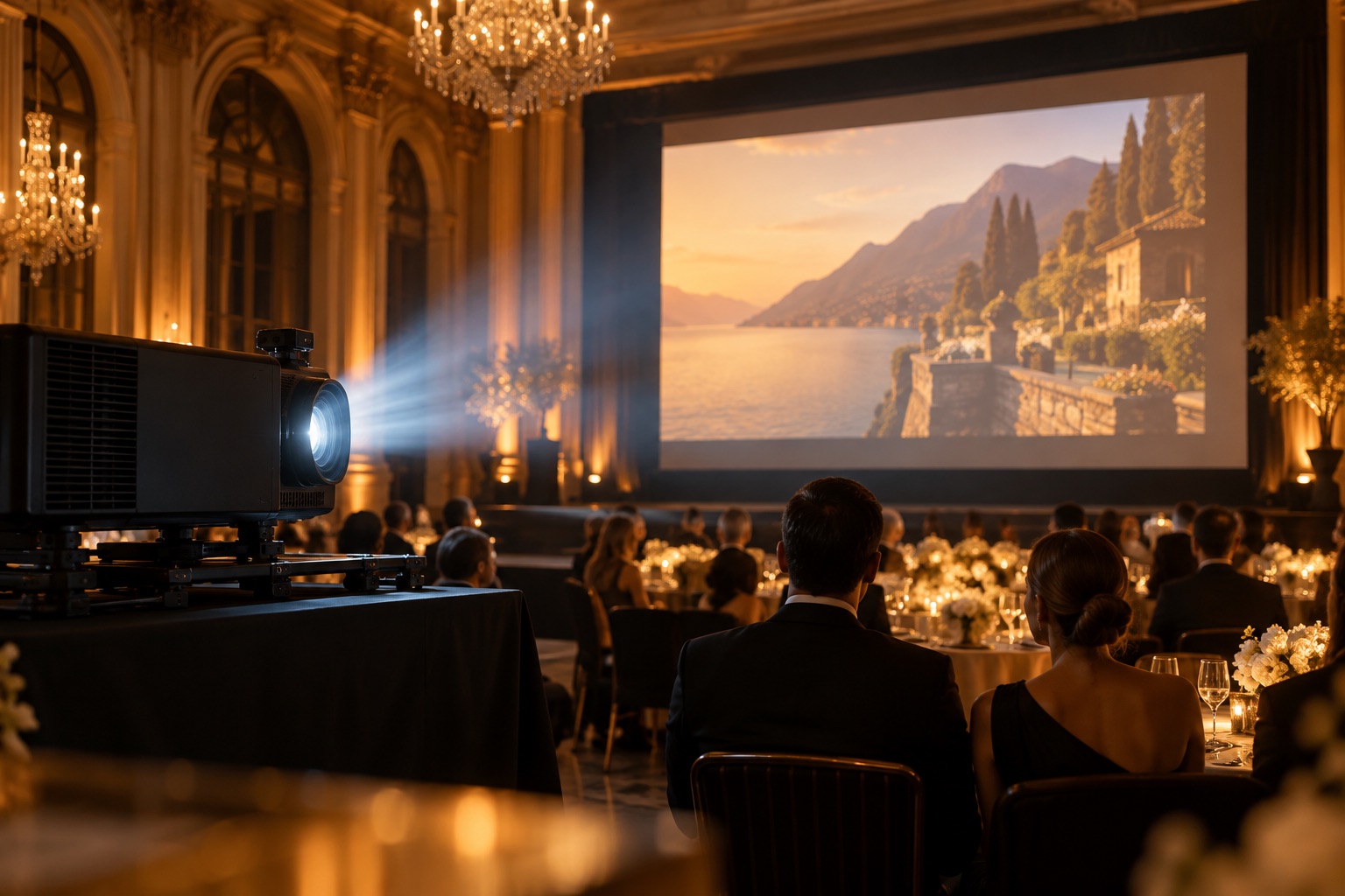 Visuel d’illustration : Location de vidéoprojecteur laser
